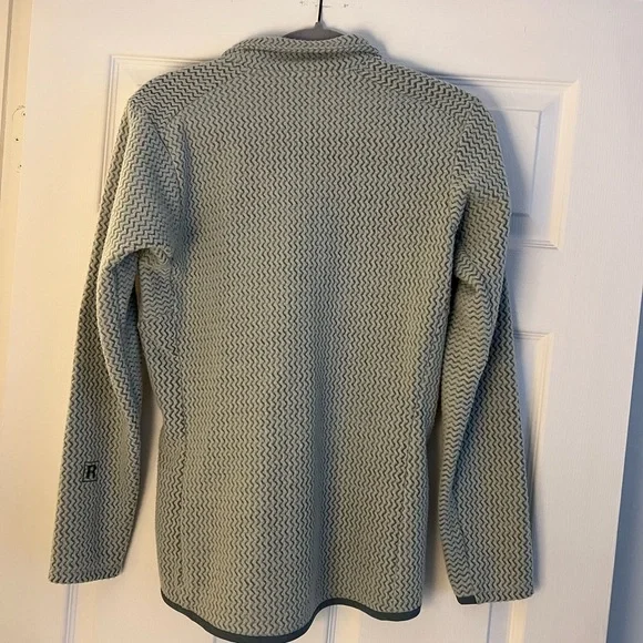 Women’s Patagonia Half Zip Green Small - Picture 2 of 5